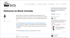 Desktop Screenshot of blackarmada.com