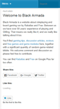 Mobile Screenshot of blackarmada.com